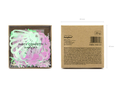 Confetti Narwhal - iridescent - 23g