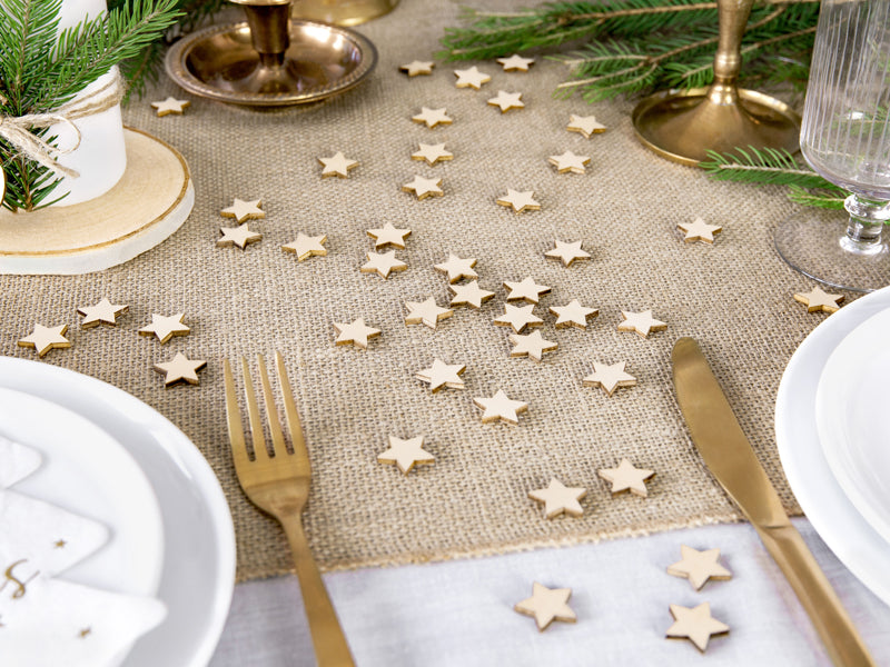 Wooden confetti Stars