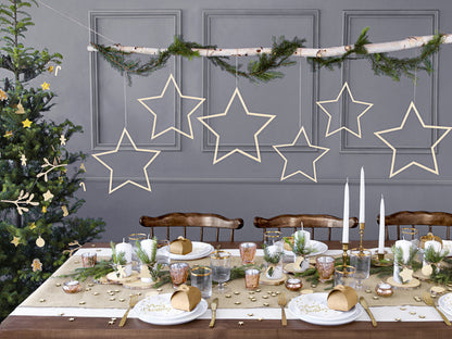 Wooden confetti Stars