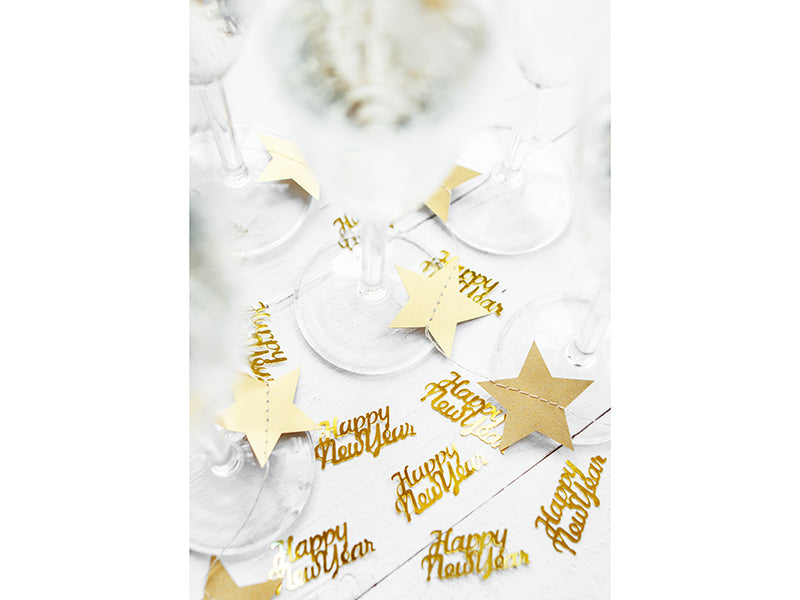 Confetti Happy New Year - gold - 3g
