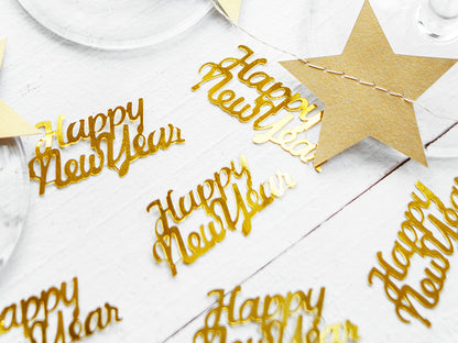 Confetti Happy New Year - gold - 3g