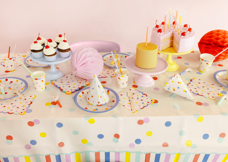 Cups Confetti - 220 ml - Assorted Colours