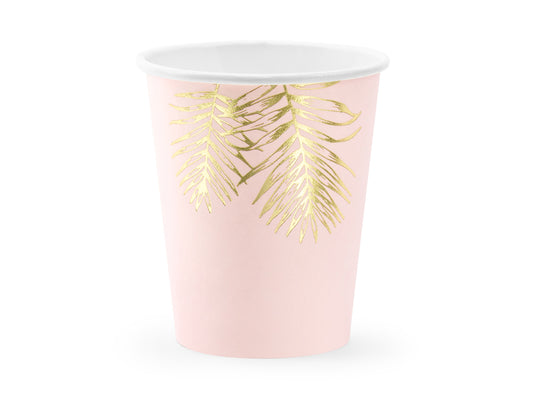 Cups Leaves - light pink - 220ml