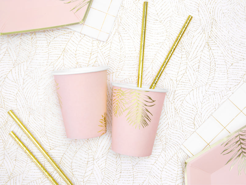 Cups Leaves - light pink - 220ml