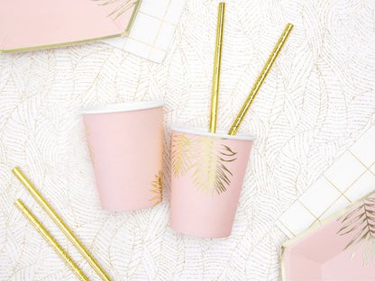 Cups Leaves - light pink - 220ml