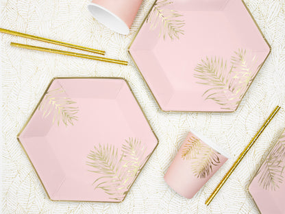 Cups Leaves - light pink - 220ml
