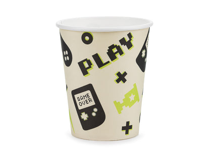 Video Game Paper Cups