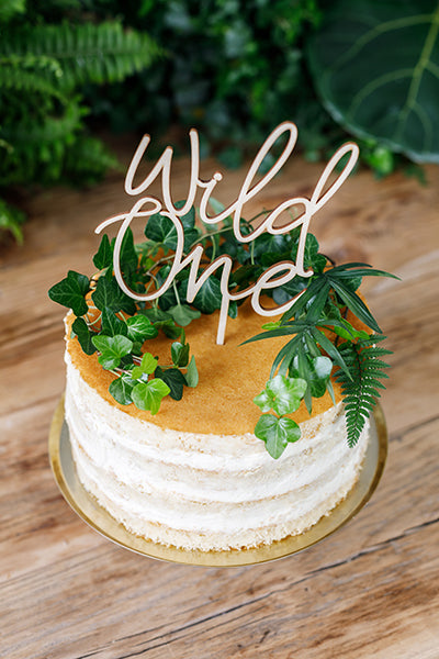 Wild one Cake Topper