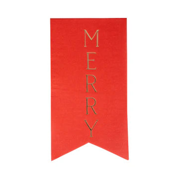 Serviettes de table Merry + Joy