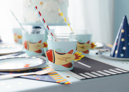 Cup sleeves Airplane - Assorted Colours