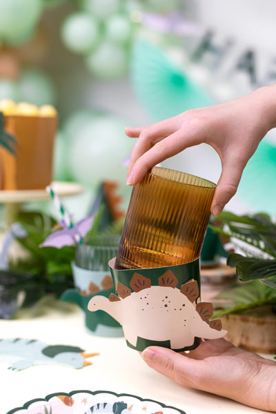 Manchons de tasse dinosaures