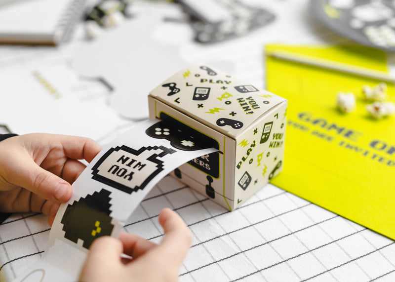 Mini stickers Gamer - Assorted Colours