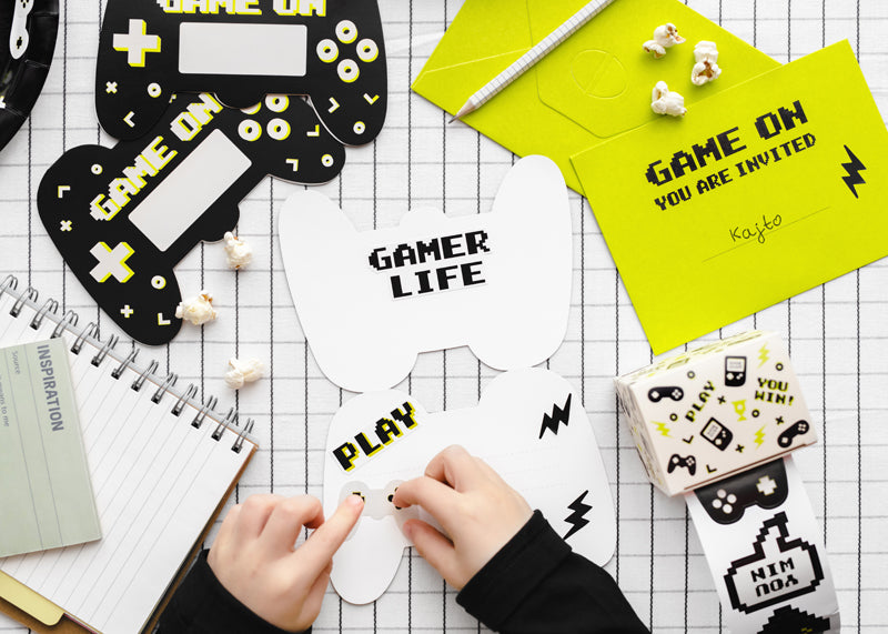 Mini stickers Gamer - Assorted Colours