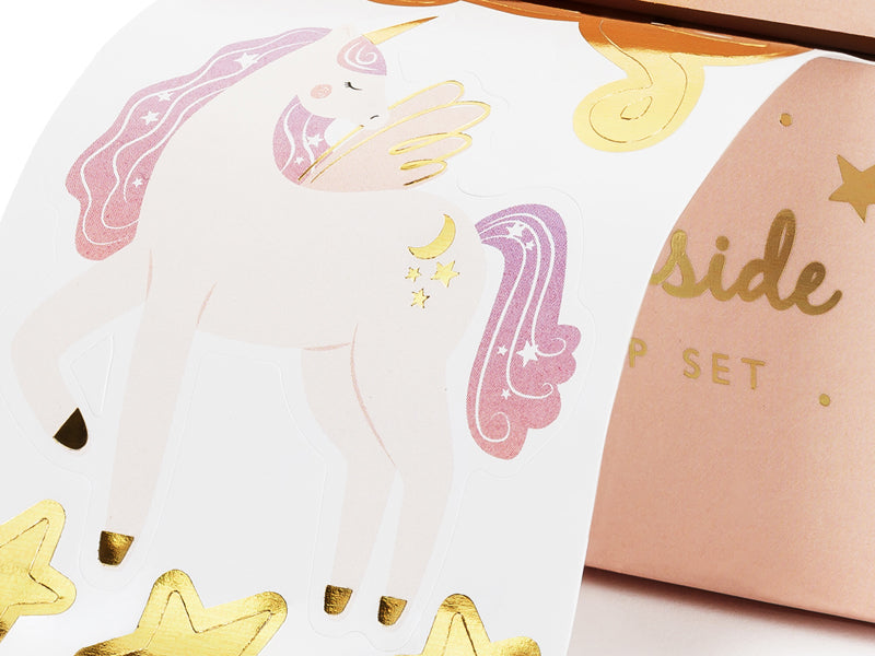 Unicorn Stickers - Assorted Colours