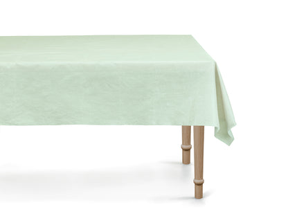 Disposable Pastel Green Tablecloth
