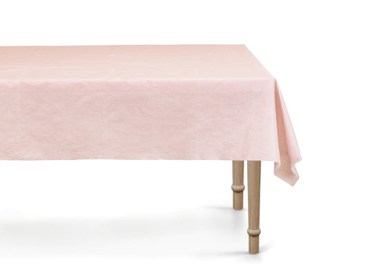 Nappe jetable rose pastel
