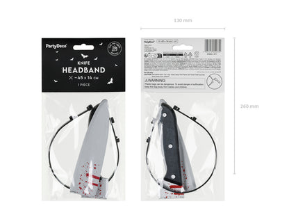 Knife Headband - Assorted Colours