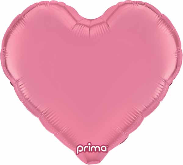 Large Pink Foil Heart 32"