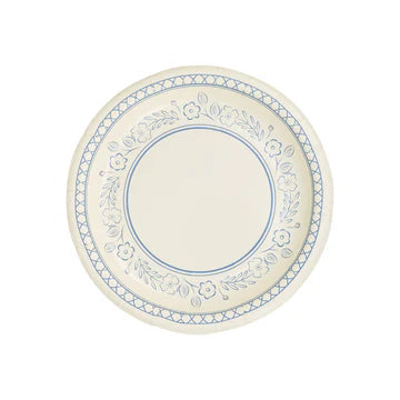PEMBROKE FLORAL 7" PAPER DESSERT PLATE