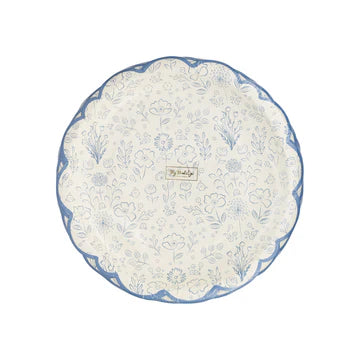 PEMBROKE FLORAL 10" PAPER PLATE