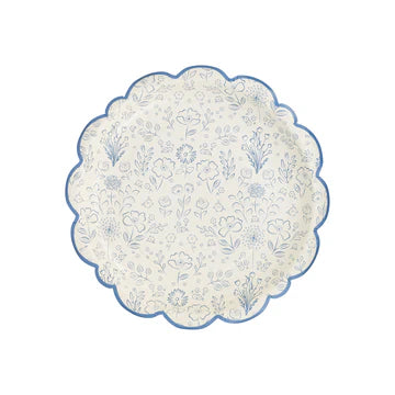 PEMBROKE FLORAL 10" PAPER PLATE
