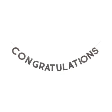 ICON AND CONGRATULATIONS BANNER SET