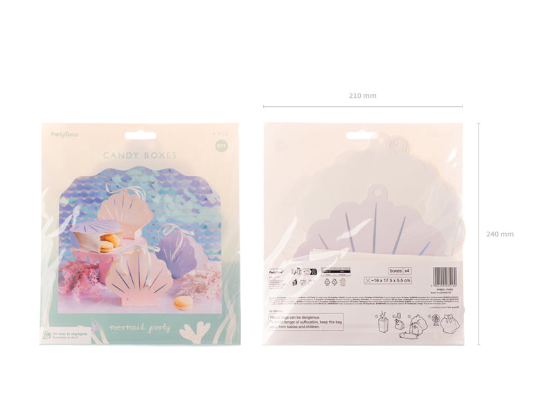 Boxes Seashell - Assorted Colours