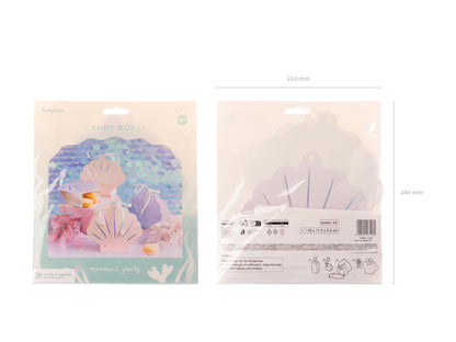 Boxes Seashell - Assorted Colours