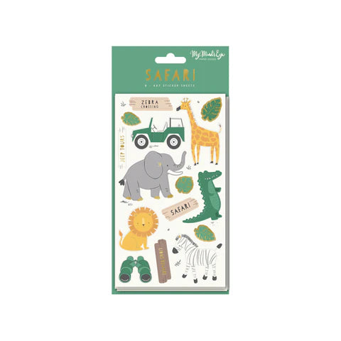 Safari Sticker Sheets