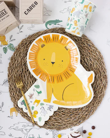 Safari Scalloped Napkins