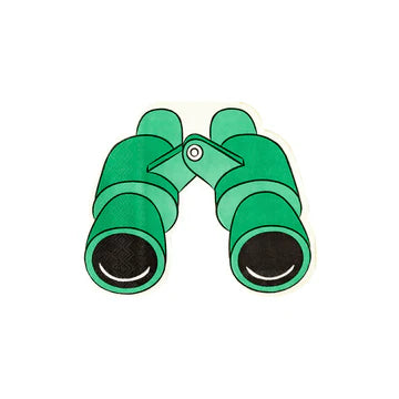Binocular Shaped Napkins