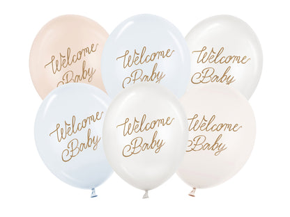 Welcome Baby Latex Balloon Pack
