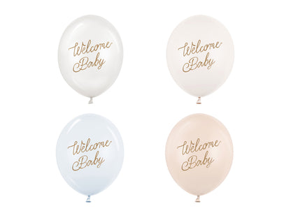 Welcome Baby Latex Balloon Pack