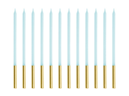 Light Blue Candles