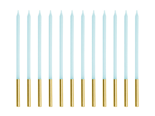 Light Blue Candles