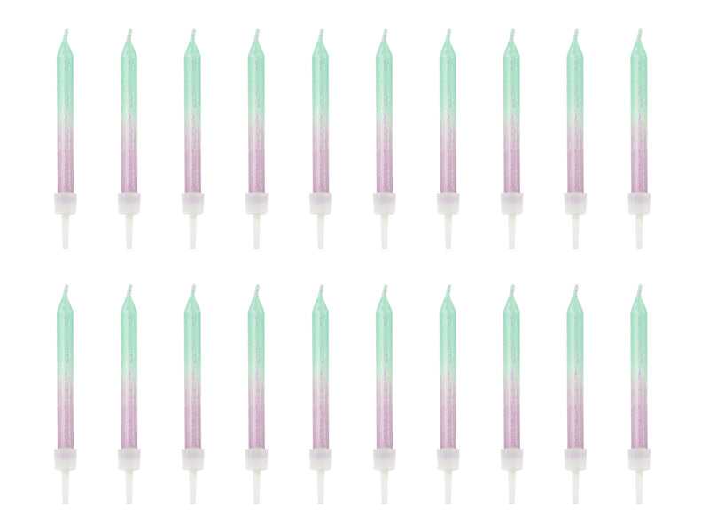 Birthday candles ombre
