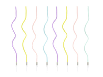 Swirl Pastel Candles