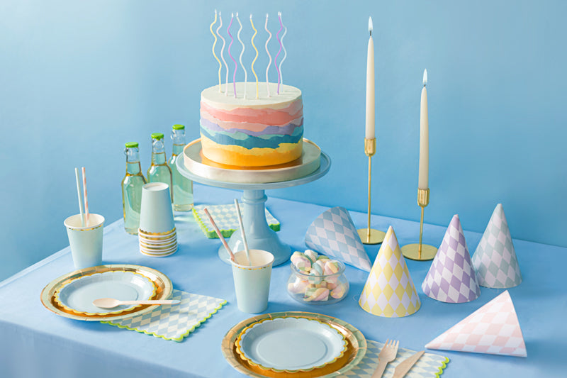 Swirl Pastel Candles