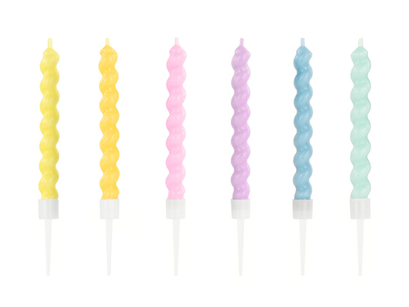 Twisted Spiral Candles