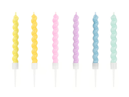 Twisted Spiral Candles