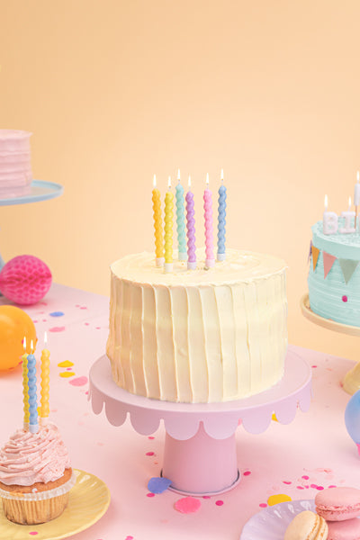 Twisted Spiral Candles