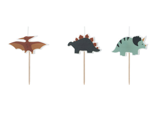 Bougies dinosaures