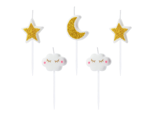 Little Star & Cloud Candles