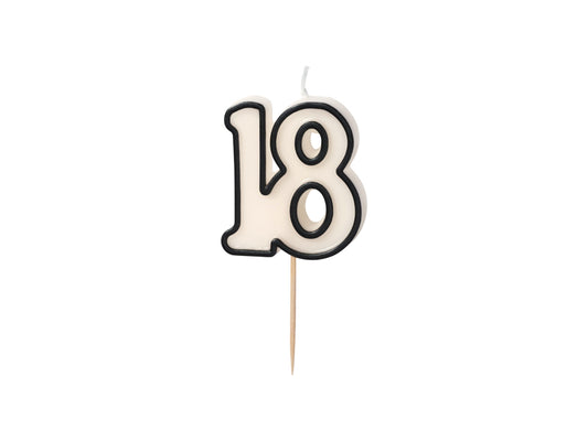 18th Birthday Candle
