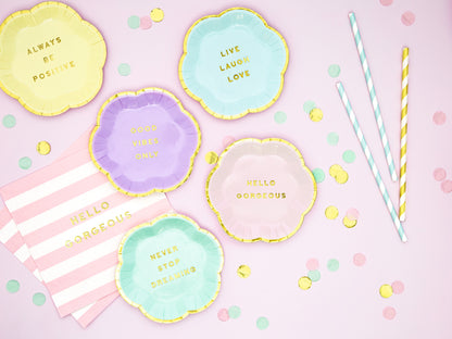 Napkins Yummy - Hello Gorgeous - light pink