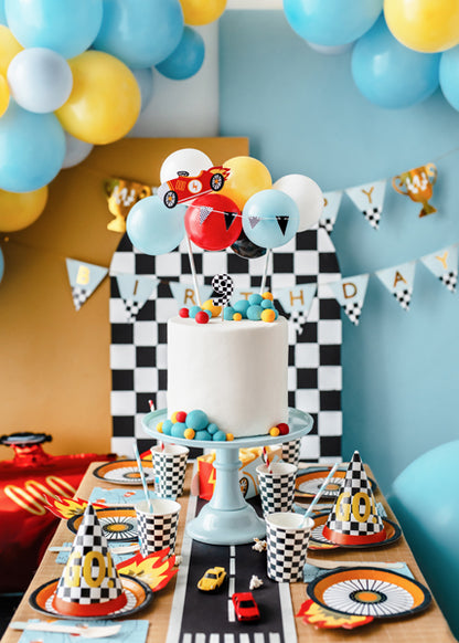 Napkins Cars - 33x33 - Assorted Colours
