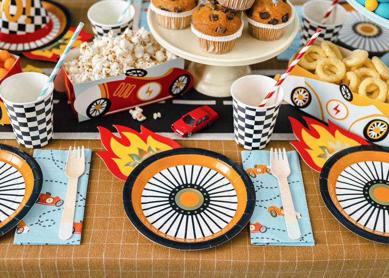 Napkins Cars - 33x33 - Assorted Colours
