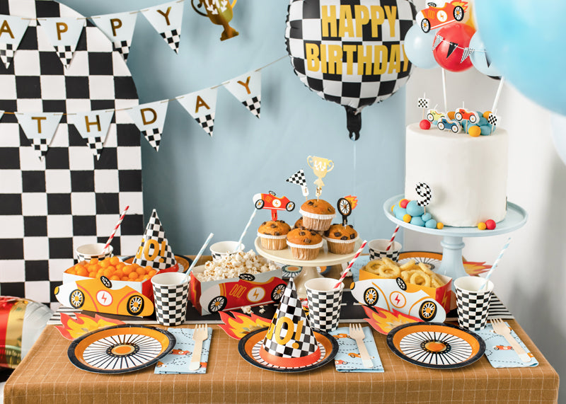 Napkins Cars - 33x33 - Assorted Colours