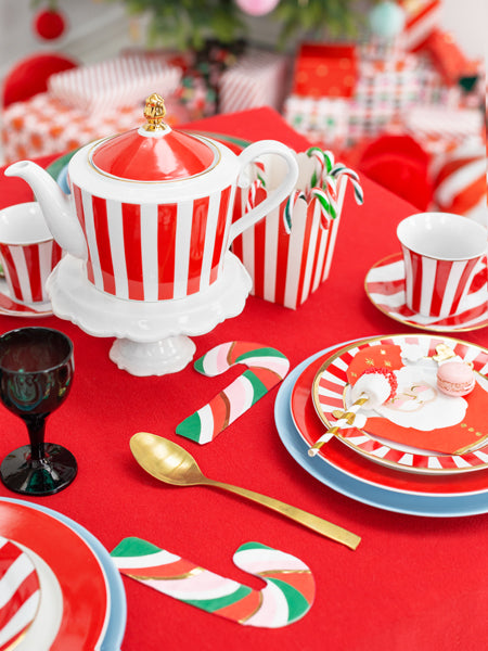 Candy Cane Napkins