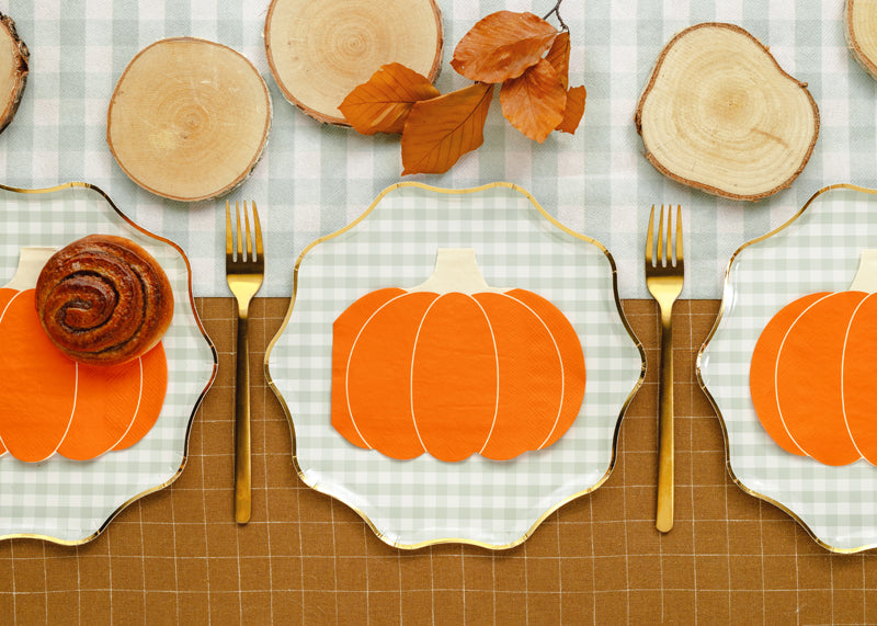 Napkins Pumpkin - orange